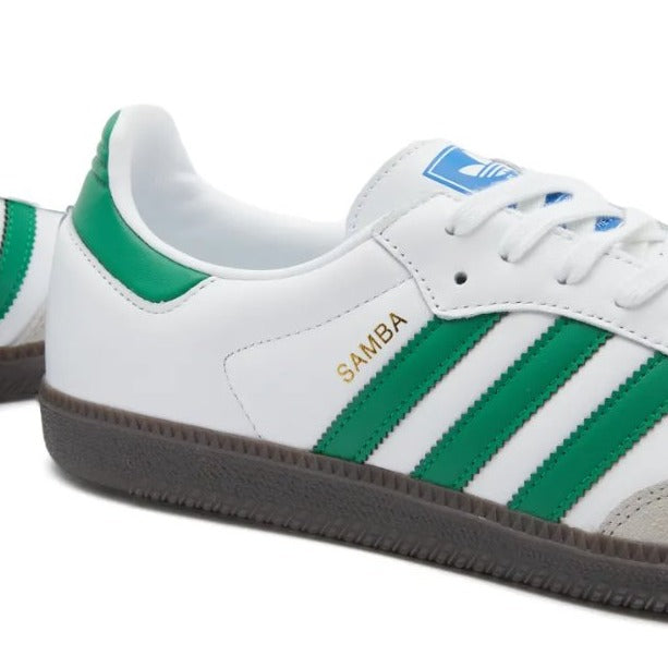 Adidas Samba OG White & Green 6
