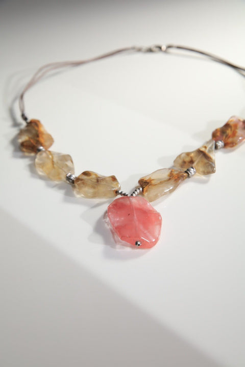 Agate with leather - BEAUTY BAR
