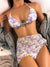 Bikini With Skirt Halter Printed Brazilian - BEAUTY BAR
