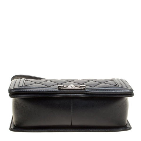 Chanel Boy Flap Quilted Black Bag - BEAUTY BAR