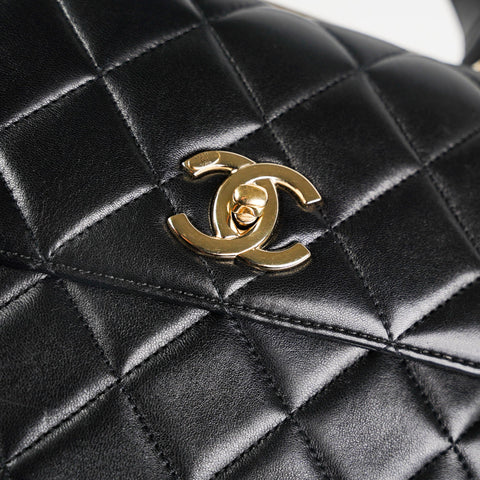 Chanel Small Trendy Quilted Lambskin Black - BEAUTY BAR