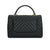 Chanel Trendy CC Top Handle Bag Medium Black With Gold Hardware - BEAUTY BAR