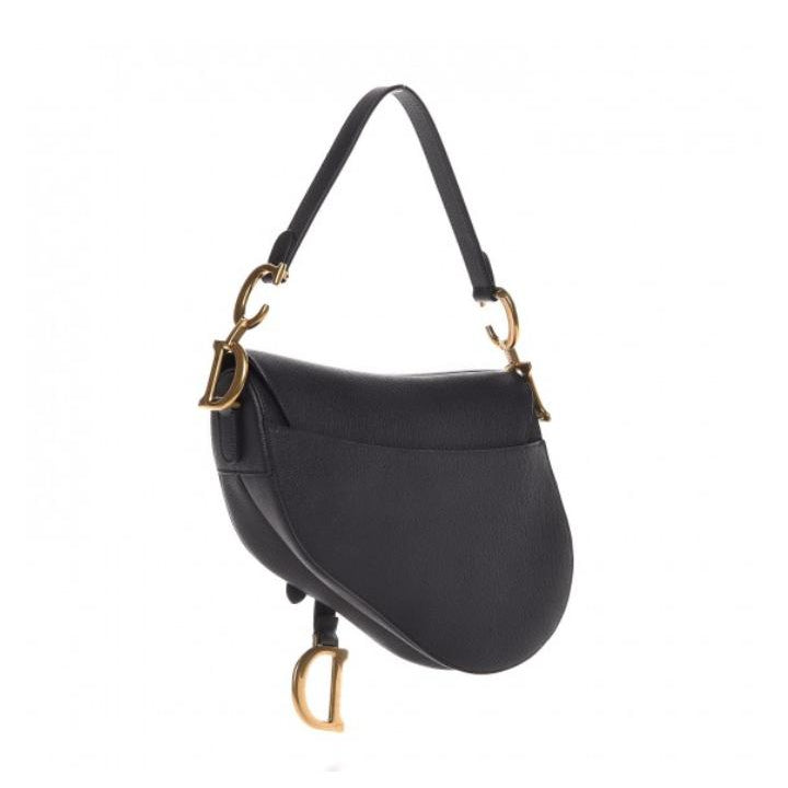 Dior Black Saddle Bag 2
