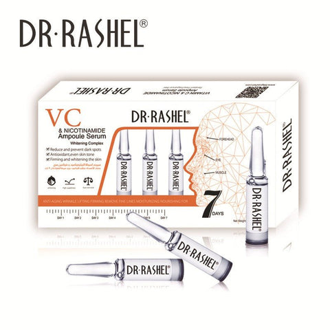 Dr.Rashel Vitamin C Nicotinamide Ampoule - 7 Ampoules x 2 ML - BEAUTY BAR