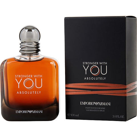 Emporio Armani Stronger With You Absolutely Men Eau De Parfum 100ml - BEAUTY BAR