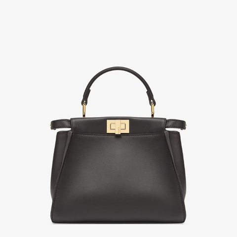 Fendi Black Leather Peekaboo - BEAUTY BAR