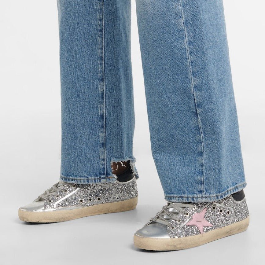 Golden Goose Super-Star Embellished Leather Sneakers 5