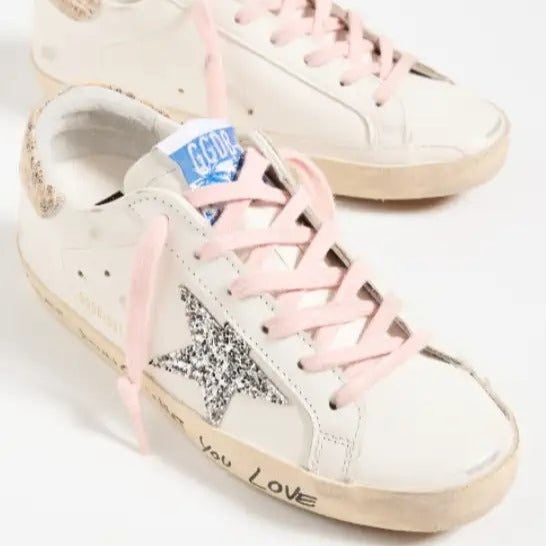 حذاء Golden Goose Super Star بنجمة من اللمعان 2