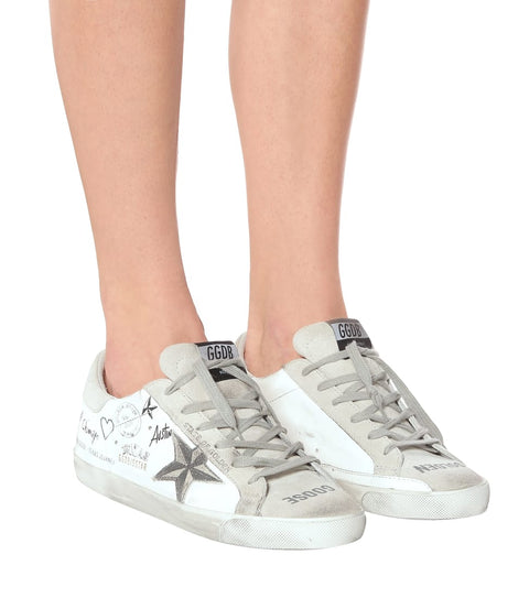 Golden Goose Super-Star leather sneakers - BEAUTY BAR