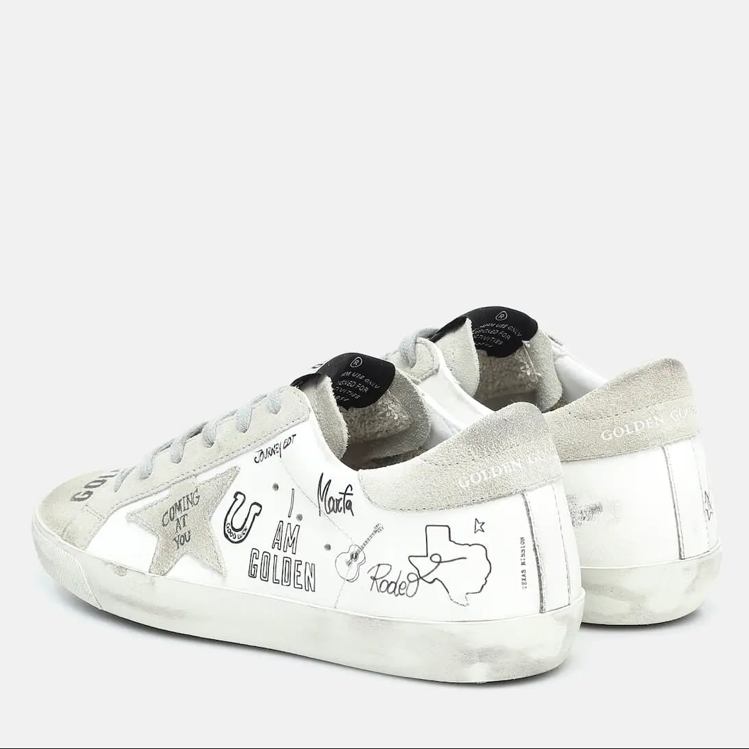 Golden Goose Super-Star Leather Sneakers 4