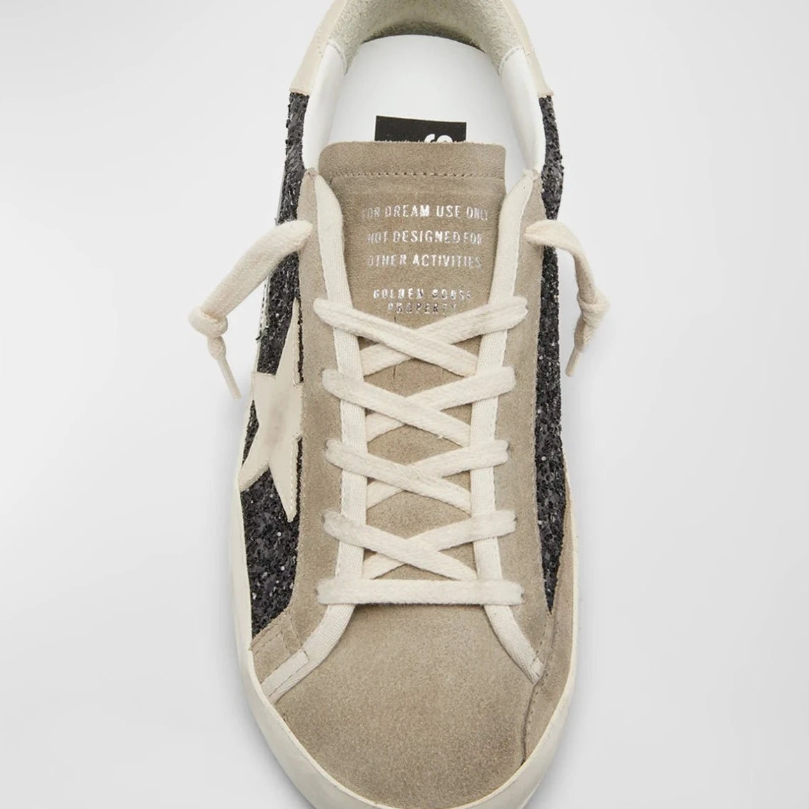 Golden Goose Superstar Glitter Low-Top Sneakers 3