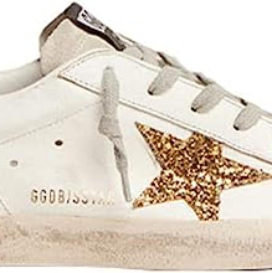 Golden Goose White Leather Sneakers For Women Low Top 5