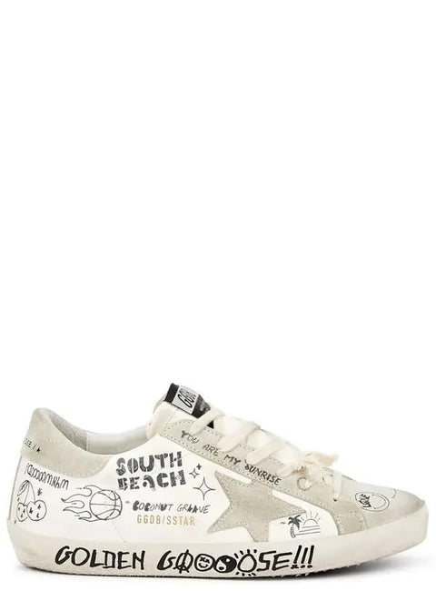 Golden Goose Women's White Superstar Low-top Trainers - BEAUTY BAR