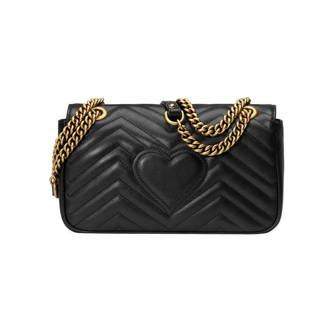 Gucci GG Marmont Small Matelassé Leather Shoulder Bag - BEAUTY BAR