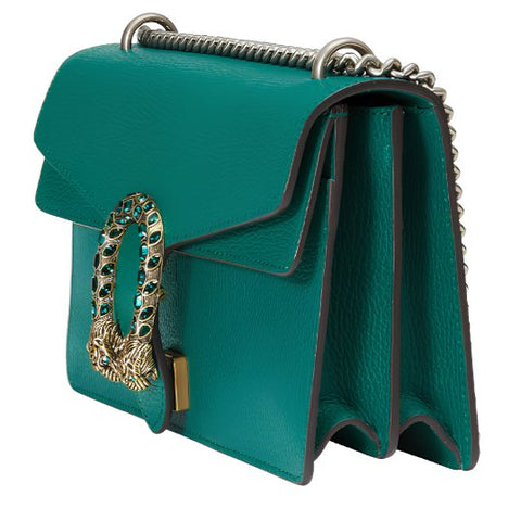 Gucci Green Small GG Dionysus Bag - BEAUTY BAR