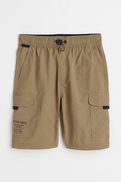 H&M Cargo Shorts Dark khaki green - BEAUTY BAR