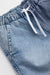 H&M Cotton Denim Shorts Denim Blue/Color-Block - BEAUTY BAR