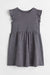 H&M Cotton Jersey Dress Dark Grey/Rainbows - BEAUTY BAR