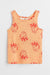 H&M Cotton Jersey Vest Top Orange/Unicorns - BEAUTY BAR