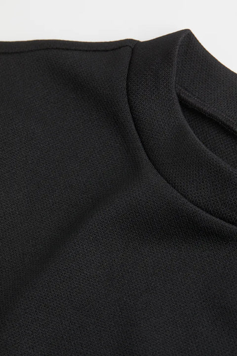 H&M+ Cut Out Dress Black - BEAUTY BAR