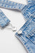 H&M Denim Dungaree Shorts Light Denim Blue - BEAUTY BAR