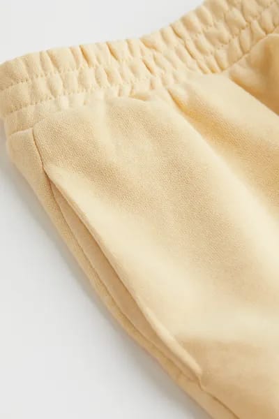 H&M Fabric Short Yellow - BEAUTY BAR