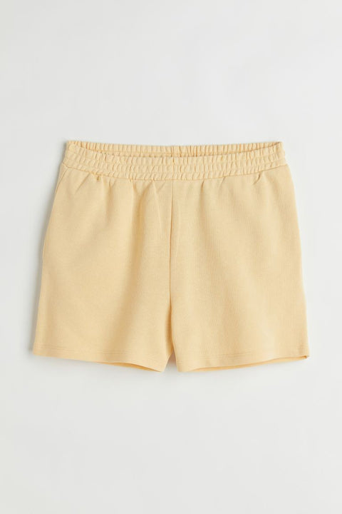 H&M Fabric Short Yellow - BEAUTY BAR