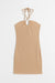 H&M Halterneck Dress Beige - BEAUTY BAR