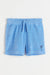 H&M Knee-Length Shorts in Lightweight Blue - BEAUTY BAR