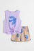 H&M knitted Set 2 pieces Purple - BEAUTY BAR