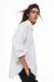 H&M Linen-Blend Shirt White - BEAUTY BAR