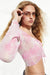 H&M Mesh Cardigan Pink/Butterflies - BEAUTY BAR
