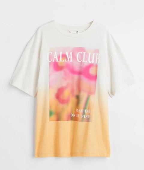 H&M Oversized Cotton T-shirt - BEAUTY BAR