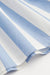 H&M Patterned Cotton Skirt Blue/Striped - BEAUTY BAR