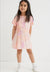 H&M Patterned Dress Pink/Tie-Dye - BEAUTY BAR