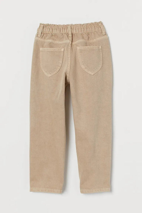 H&M Relaxed Fit Jeans Light Beige - BEAUTY BAR
