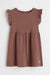 H&M Ribbed Jersey Dress Brown - BEAUTY BAR