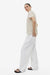 H&M V-Neck Linen-Jersey T-shirt Light Beige - BEAUTY BAR
