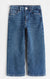 H&M Wide Leg Ankle Jeans - BEAUTY BAR