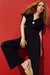 H&M Wrapover Jumpsuit Black - BEAUTY BAR