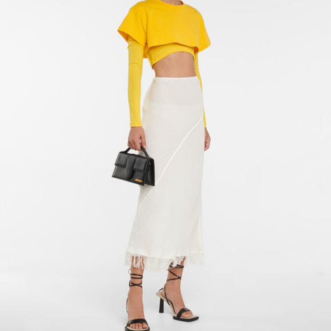 Jacquemus Le Bambino Large Leather Shoulder Bag - BEAUTY BAR