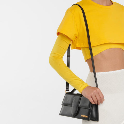 Jacquemus Le Bambino Large Leather Shoulder Bag - BEAUTY BAR