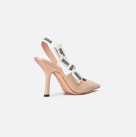 J'adior Slingback Pump Nude Technical Fabric - BEAUTY BAR