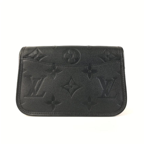 Louis Vuitton Diane Monogram Empreinte Leather Black Bag - BEAUTY BAR