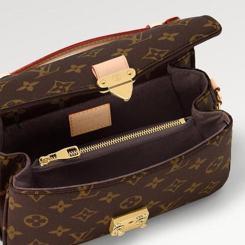 Louis Vuitton Pochette Métis East West Brown Bag - BEAUTY BAR