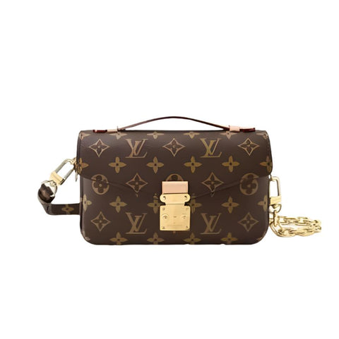 Louis Vuitton Pochette Métis East West Brown Bag - BEAUTY BAR