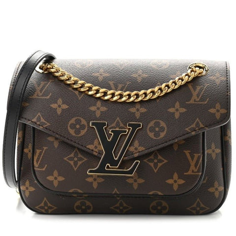 Louis Vuitton Replica Leather Passy Handbag - BEAUTY BAR