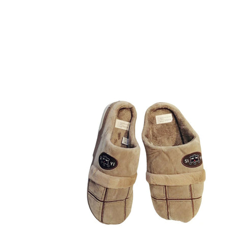 Men's Winter Slippers, Comfortable Cotton Fur Home Shoes