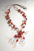 Necklaces Moonstone In Leather & Brown Beads - BEAUTY BAR
