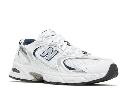 New Balance 530 in White with Natural Indigo - BEAUTY BAR